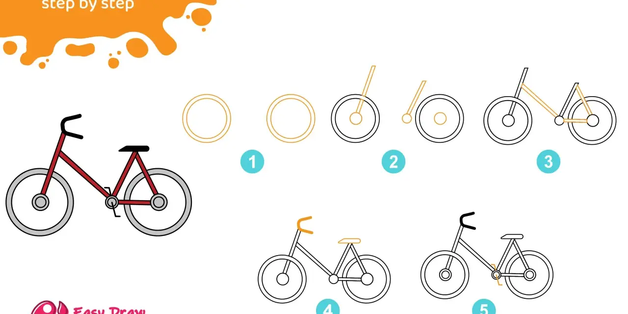 Un dessin vélo maternelle étape par étape. Apprenez à dessiner un vélo facilement avec ce tutoriel.