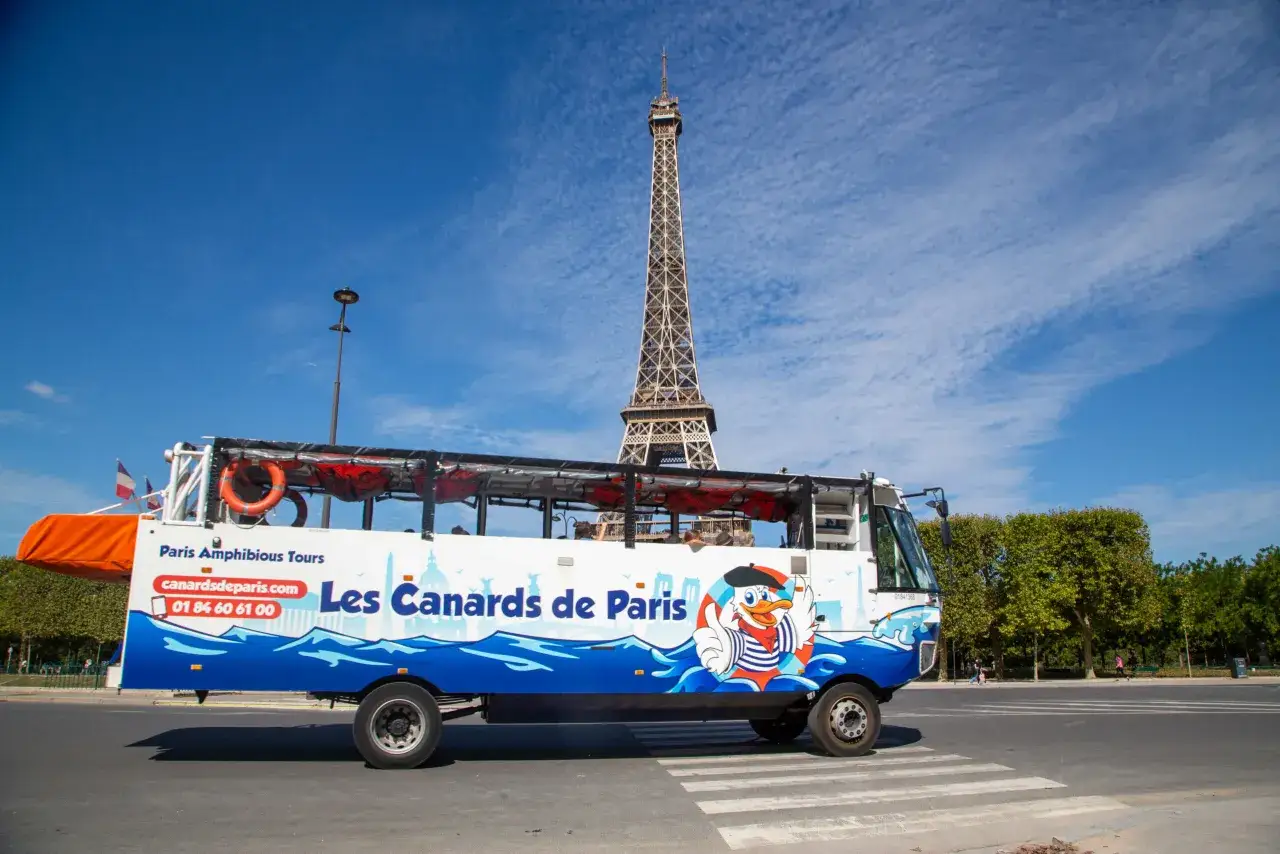 Un bus amphibie